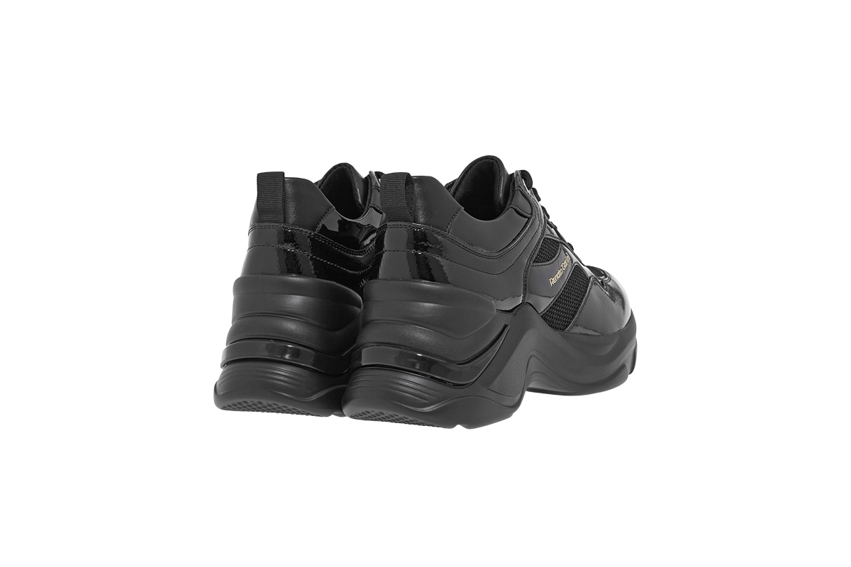 RENATO GARINI (V119R164429Z)-BLACK WRINKLE PAT-BLACK - Image 3