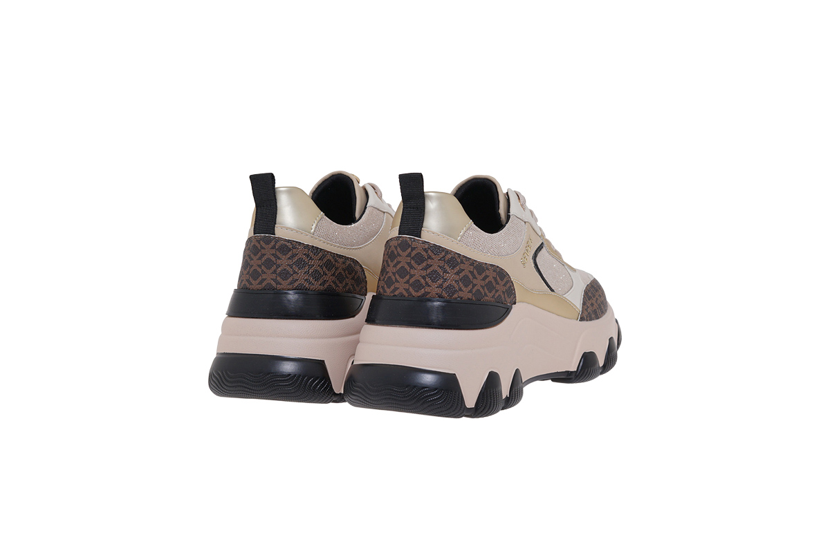 SEVEN (V119R50135F4)-BROWN STAMP-CAMEL LT GOLD - Image 3