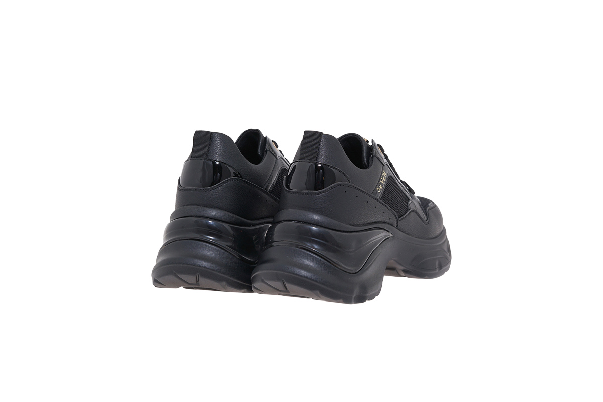 SEVEN (V119R547316Y)-BLACK MESH-BLK PATENT - Image 3