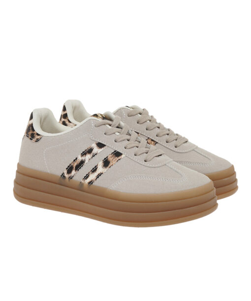 SEVEN (V169Q0012N11)-BEIGE-LEOPARD METAL
