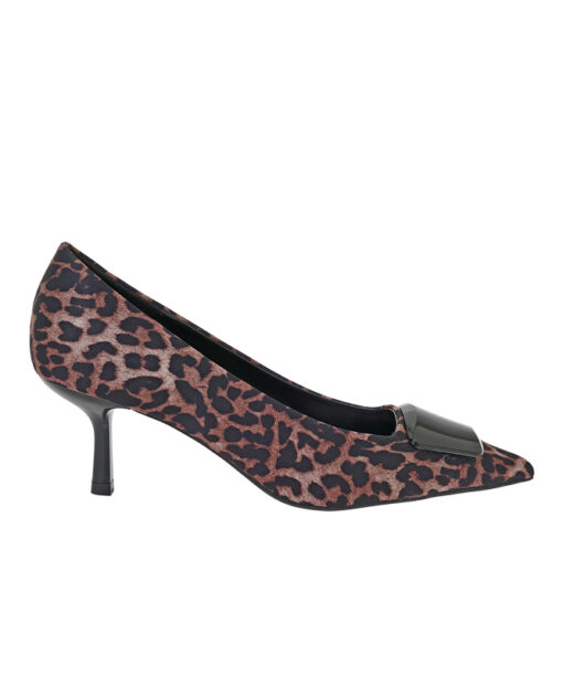 Alternative view of SEVEN (V170099044N8)-LEOPARD SATIN-BLK