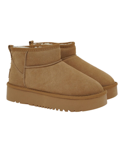 SEVEN (V339W5512534)-DK CAMEL-SUEDE LEATHER