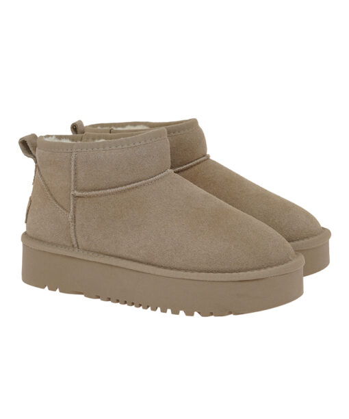 SEVEN (V339W5512585)-BEIGE-SUEDE LEATHER
