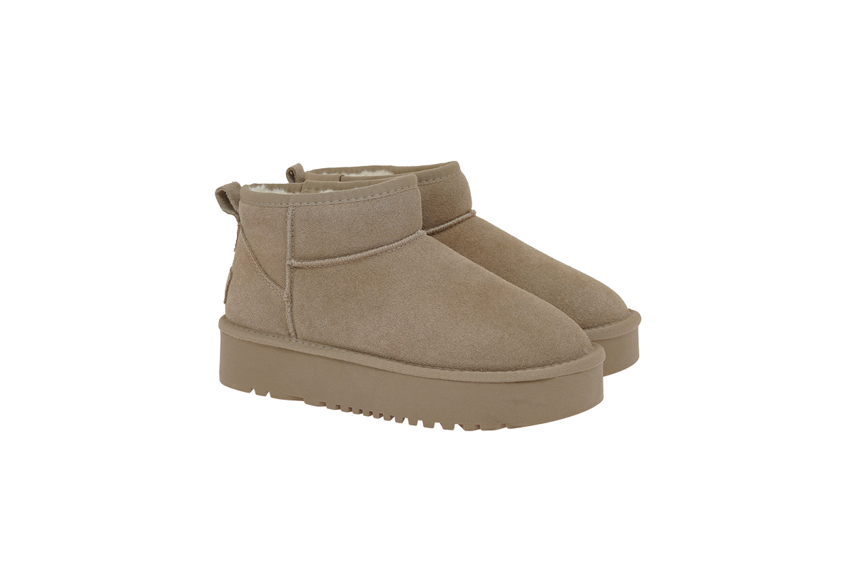 SEVEN (V339W5512585)-BEIGE-SUEDE LEATHER