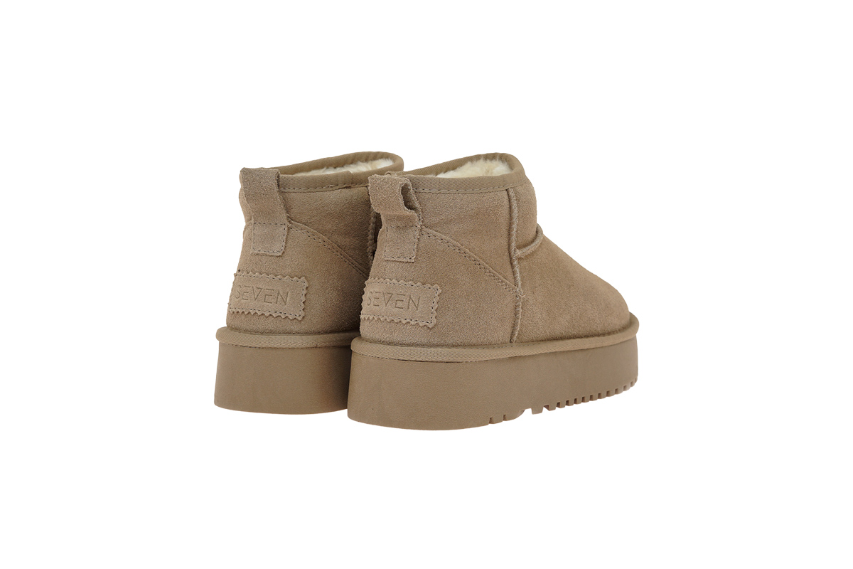 SEVEN (V339W5512585)-BEIGE-SUEDE LEATHER - Image 3