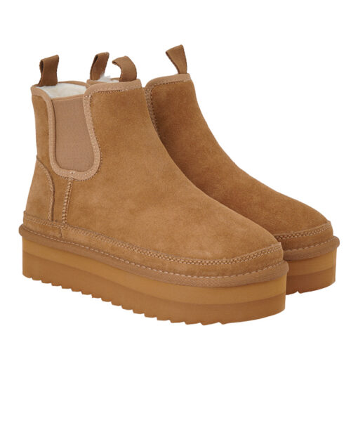 EXE (V371S4152534)-CAMEL TAN-SUEDE LEATHER
