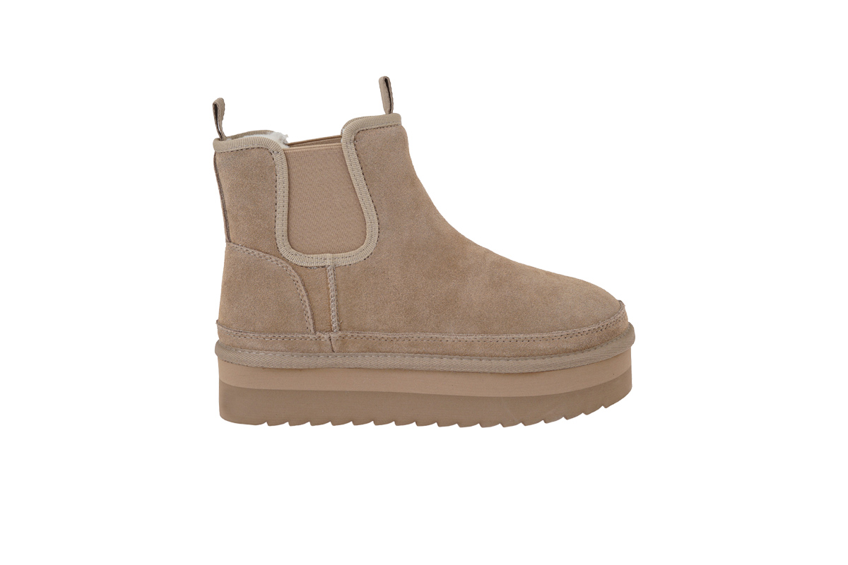 EXE (V371S4152547)-KHAKI SUEDE LEATHER - Image 2
