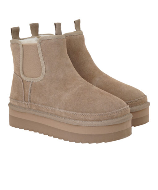 EXE (V371S4152547)-KHAKI SUEDE LEATHER