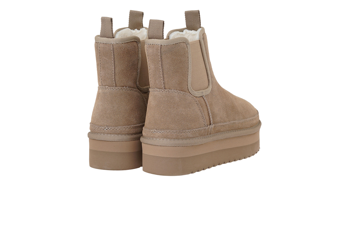 EXE (V371S4152547)-KHAKI SUEDE LEATHER - Image 3