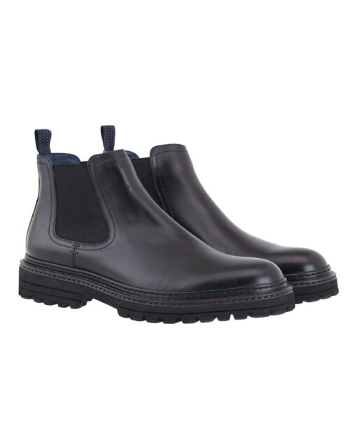 RENATO GARINI (V515W0112002)-BLACK WAXED COW LEA