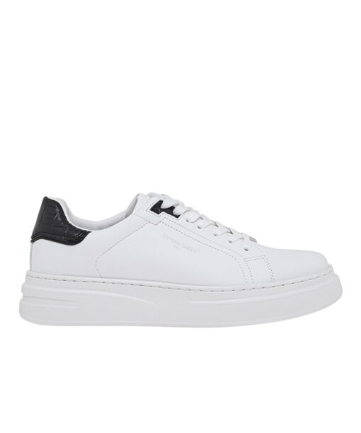 Alternative view of RENATO GARINI-DAVES-711 (V5700117375N)-WHITE-BLACK CROCO-BLACK PATENT