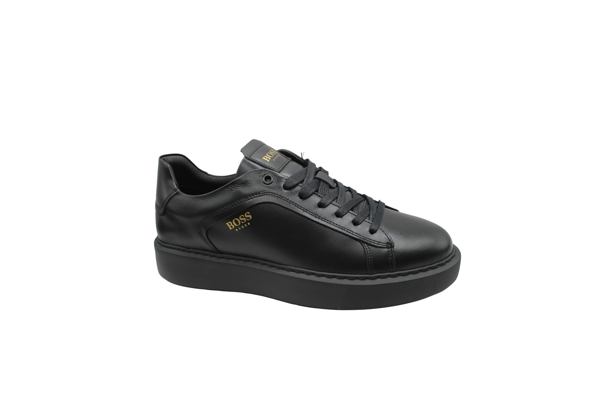 BOSS SHOES (C6964)-BS-BLK-GARDA