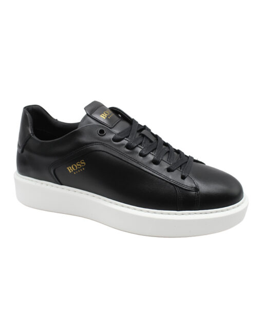 BOSS SHOES (C6964)-BLK-GARDA