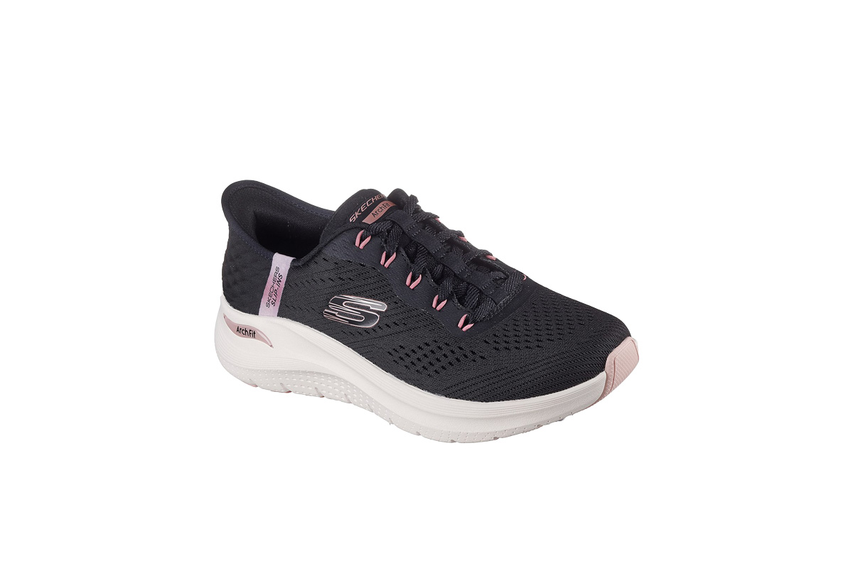 SKECHERS-ARCH FIT 2.0-EASY CHIC (150066)-BKRG