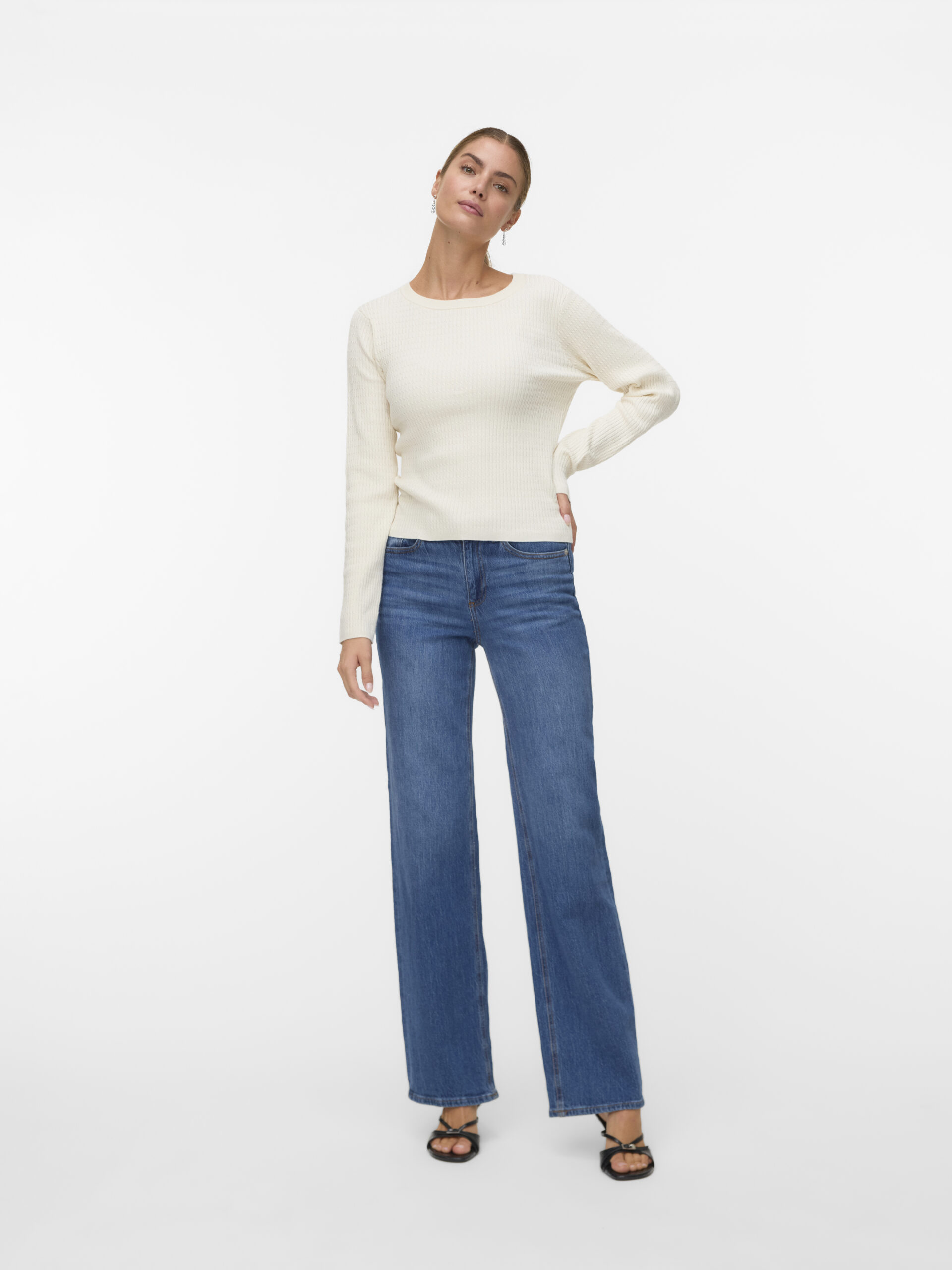 Vero Moda-VMSILJE (10331852)-BIRCH - Image 2
