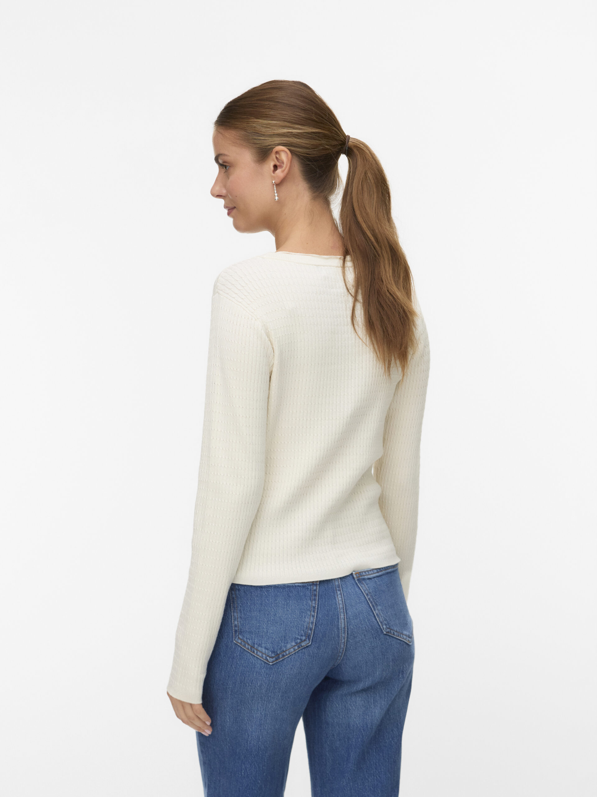 Vero Moda-VMSILJE (10331852)-BIRCH - Image 3