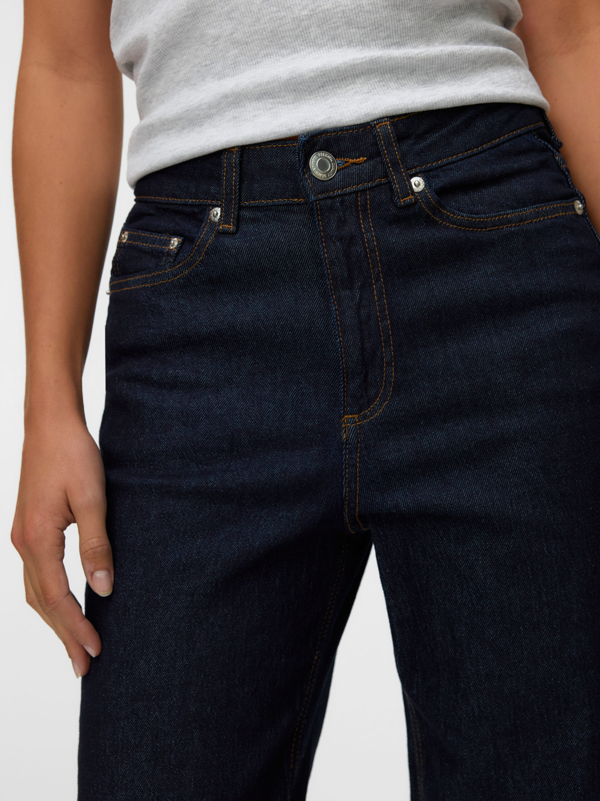 Vero Moda-VMTESSA (10333060)-DARK-BLUE-DENIM - Image 4
