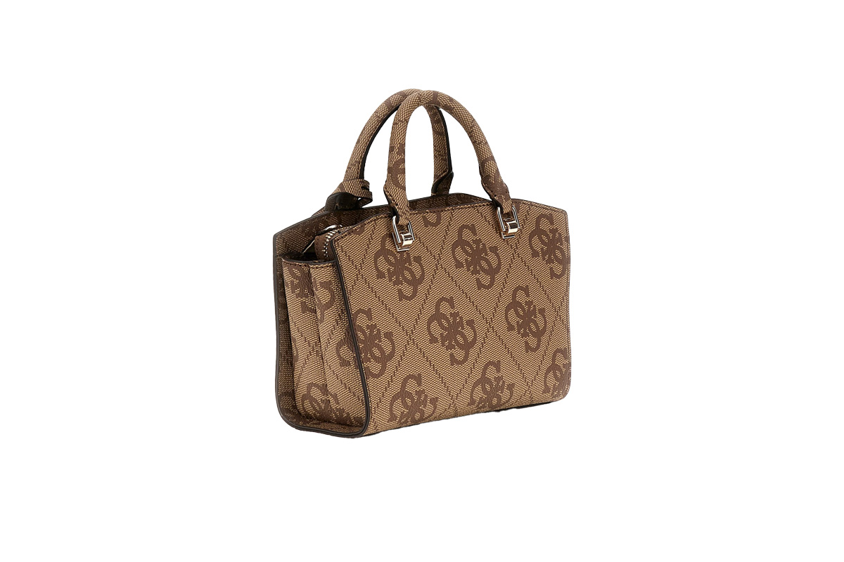 GUESS ACCESSORIES-QUENNSLAND MINI (OS965576)-LATTE-LOGO - Image 3