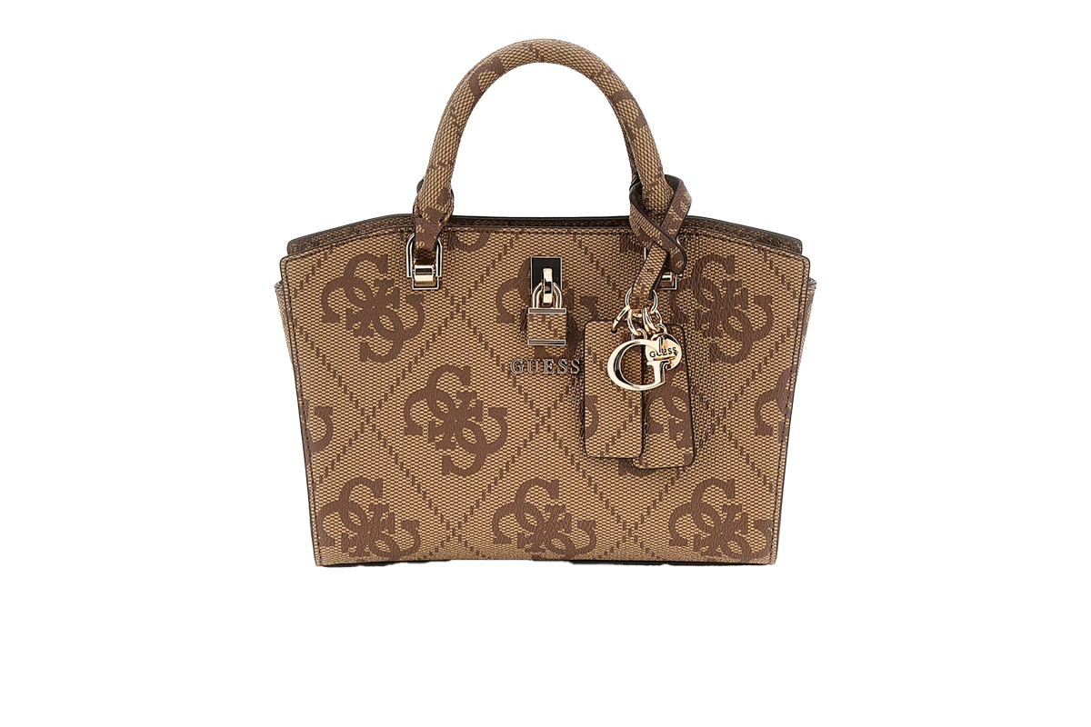 GUESS ACCESSORIES-QUENNSLAND MINI (OS965576)-LATTE-LOGO - Image 2