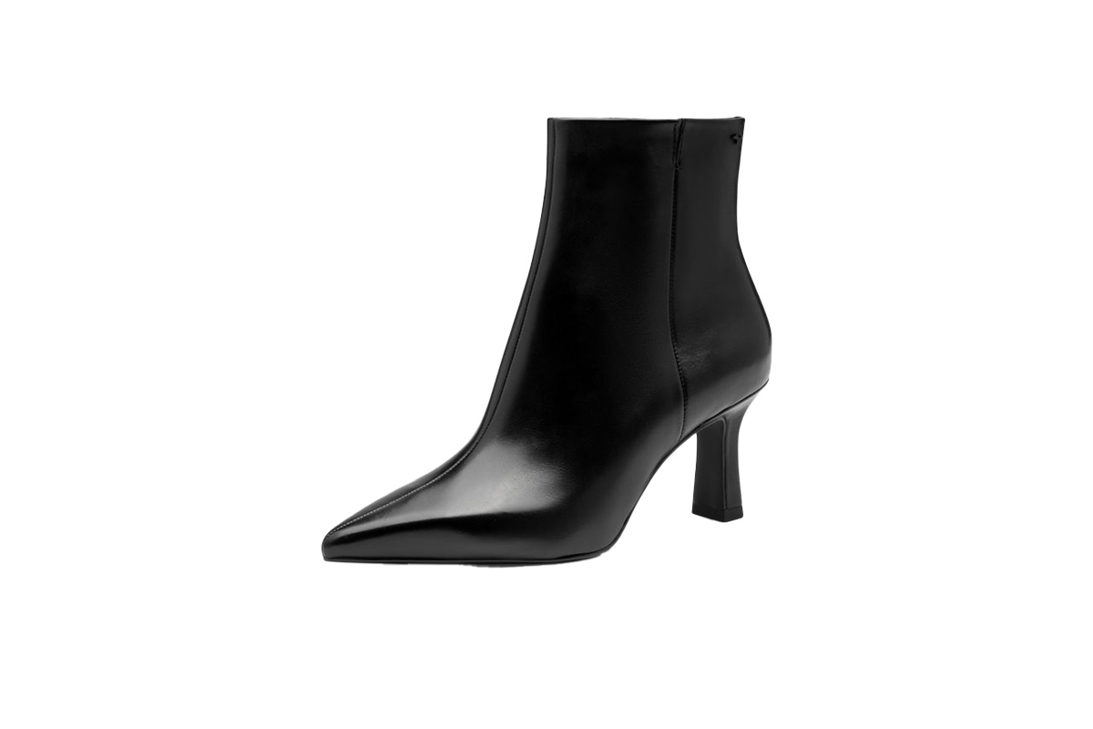 Tamaris (1-25358-45-003)-BLACK-LEATHER