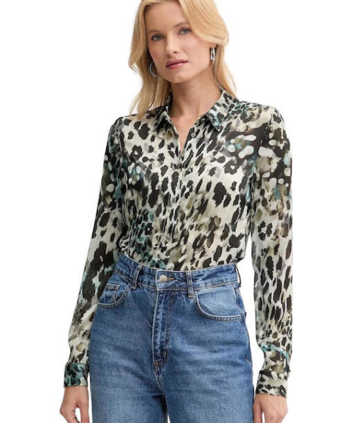 GUESS (W5YH0XWDW82-PJ1R)-AQUARELLE-LEOPARD-PR