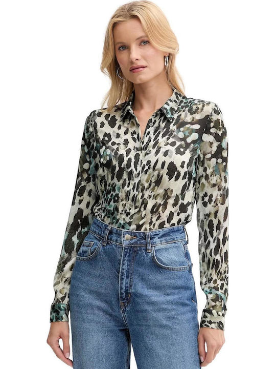 GUESS (W5YH0XWDW82-PJ1R)-AQUARELLE-LEOPARD-PR