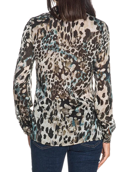 GUESS (W5YH0XWDW82-PJ1R)-AQUARELLE-LEOPARD-PR - Image 3
