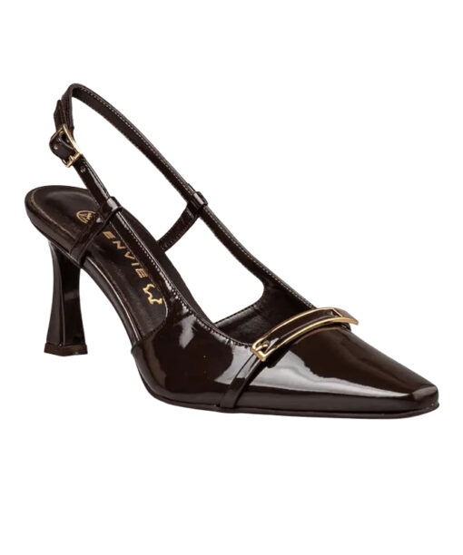 ENVIE SHOES-SLINGBACK PUMPS (E02-22231-28)-BROWN