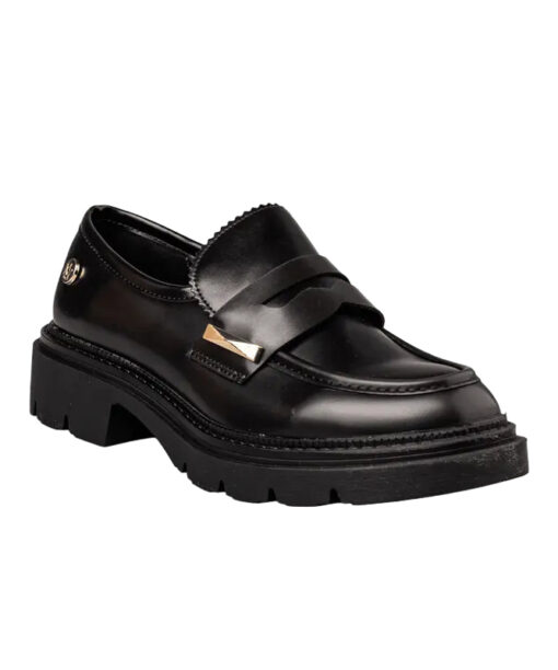 ENVIE SHOES-CHUNKY LOAFERS (E30-22445-28)-BROWN