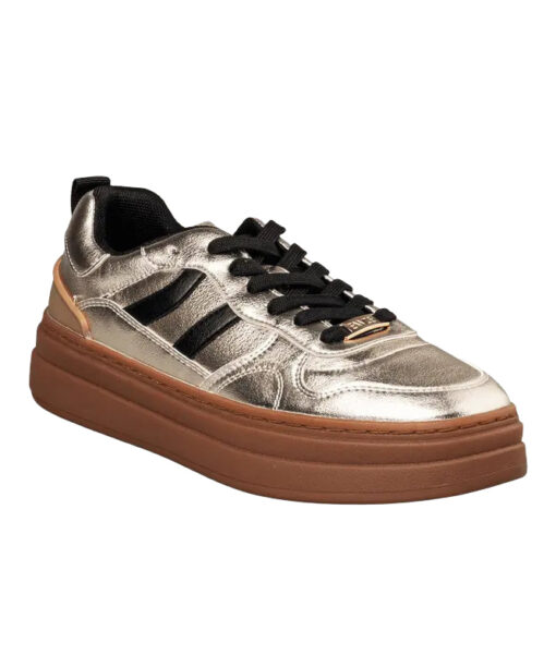 ENVIE SHOES-LOW TOP SNEAKERS (E34-22089-59)-GOLD