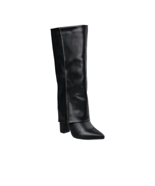 ENVIE SHOES-FOLD-OVER BOOTS (E58-22279-34)-BLACK