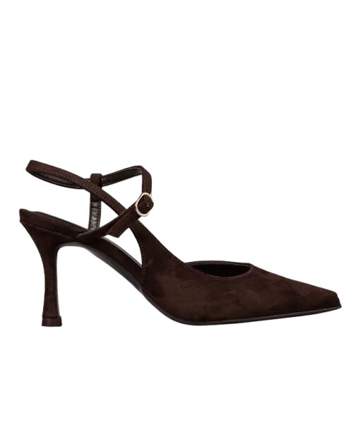 Alternative view of ENVIE SHOES-SLINGBACK PUMPS (E02-22092-28)-BROWN