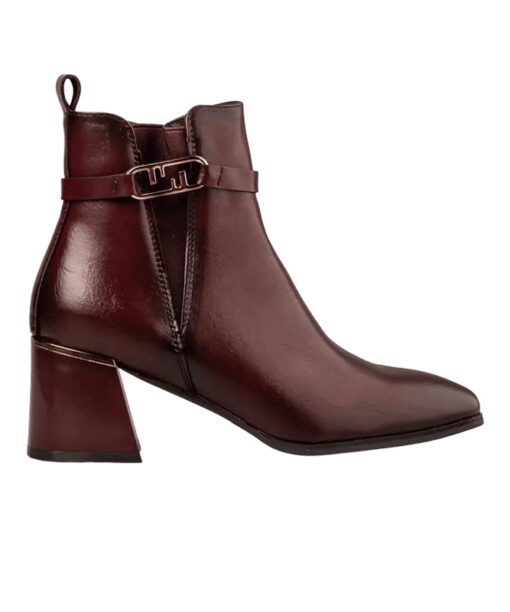 Alternative view of MISS NV-ANKLE BOOTS (V63-22193-39)-BURGUNDI