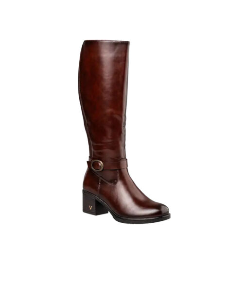 MISS NV-RIDING KNEE-HIGH BOOTS (V63-22225-28)-BROWN