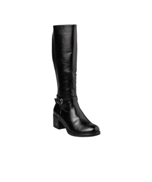 MISS NV-RIDING KNEE-HIGH BOOTS (V63-22225-34)-BLACK