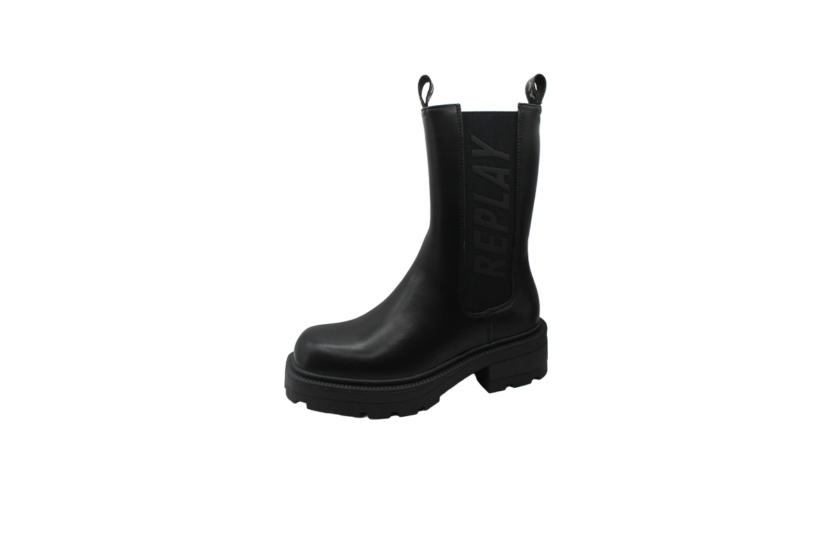 REPLAY-BRIGITTE CHELSEA (RL680009S-0003)-BLACK
