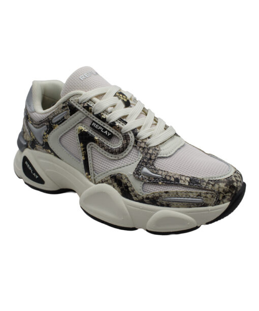 REPLAY-DESTINY W SNAKE (RS9N0015T-02608)-WHITE-SNAKE