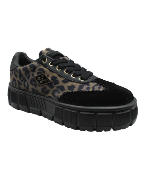REPLAY-PAULETTE WILD (RZ7G0006T-1335)-BLACK-LEOPARD