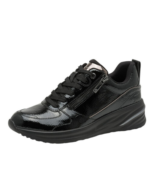 Tamaris (1-23754-45-018)-BLACK-PATENT