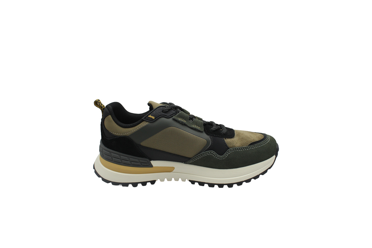 JEEP GROUND (JM52080A-866)-BLACK-KHAKI - Image 3