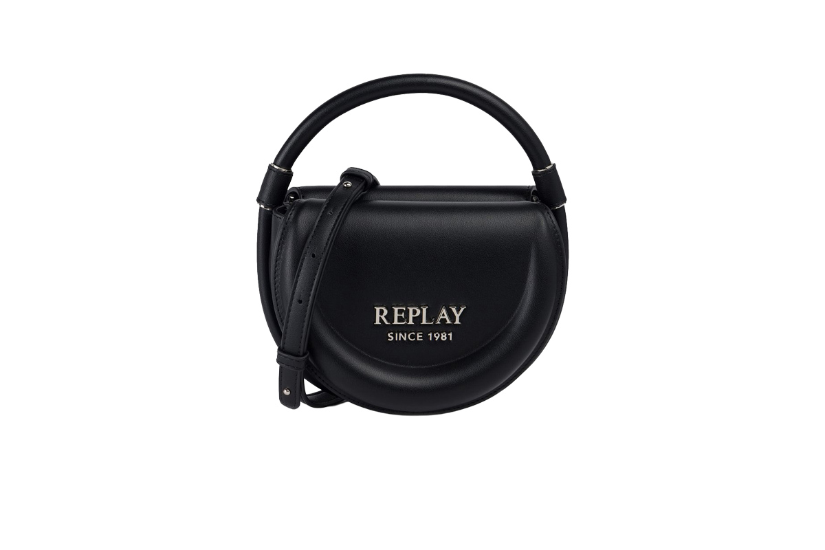 REPLAY ACC. LEATHER (FW3003-008-A0500D-098)-BLACK