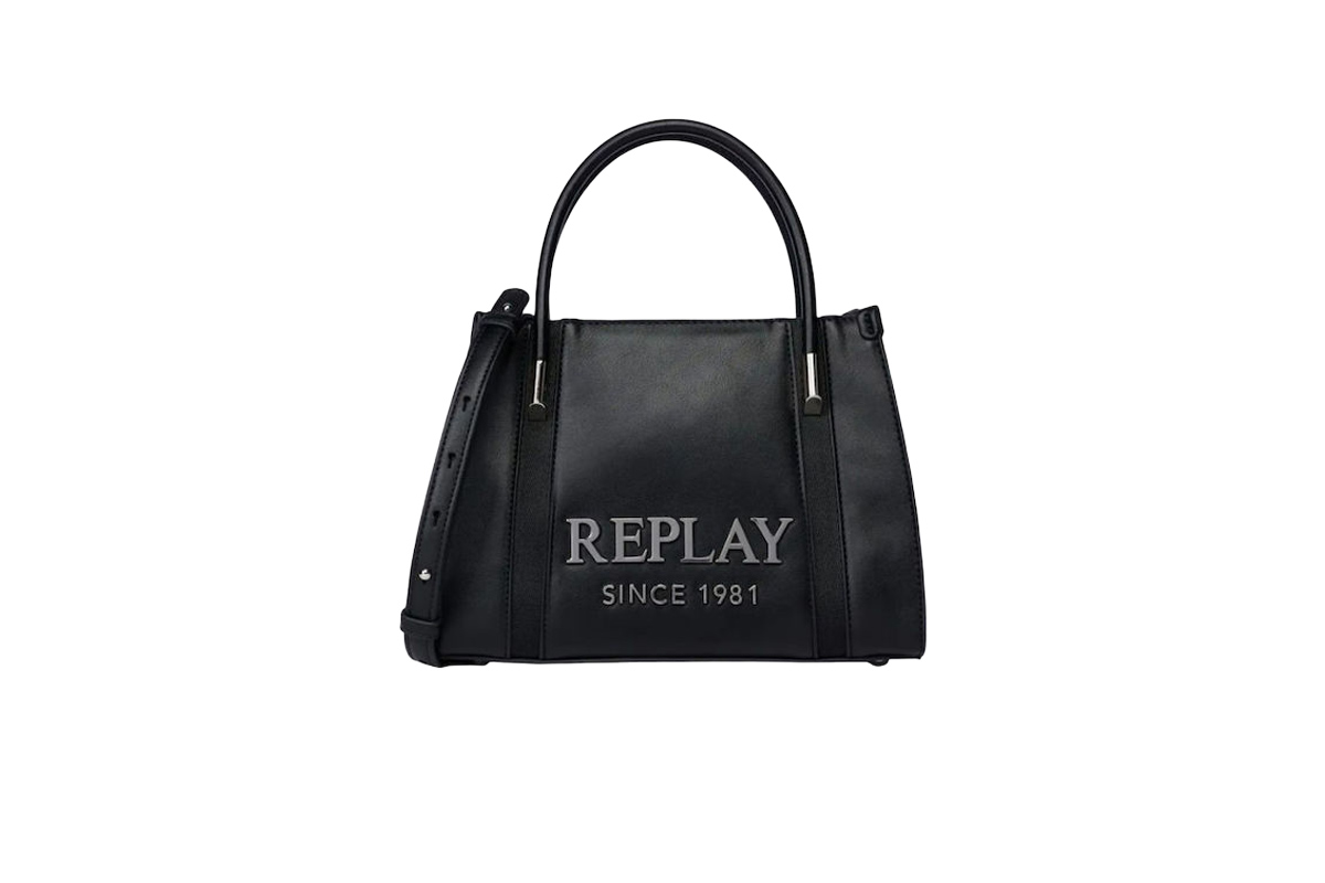 REPLAY ACC. LEATHER (FW3767-000-A0015G-098)-BLACK - Image 2