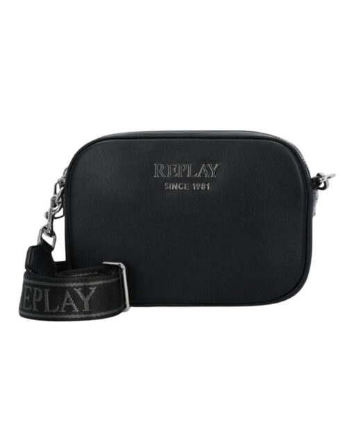 REPLAY ACC. LEATHER (FW3778-000-A0500D-098)-BLACK