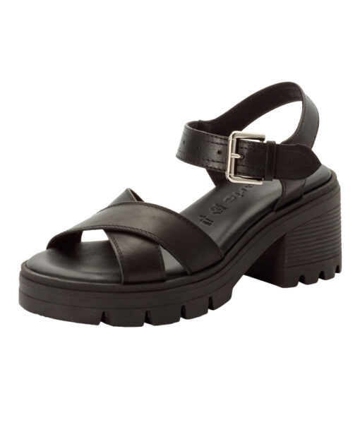 Tamaris (1-28704-46-003)-BLACK-LEATHER