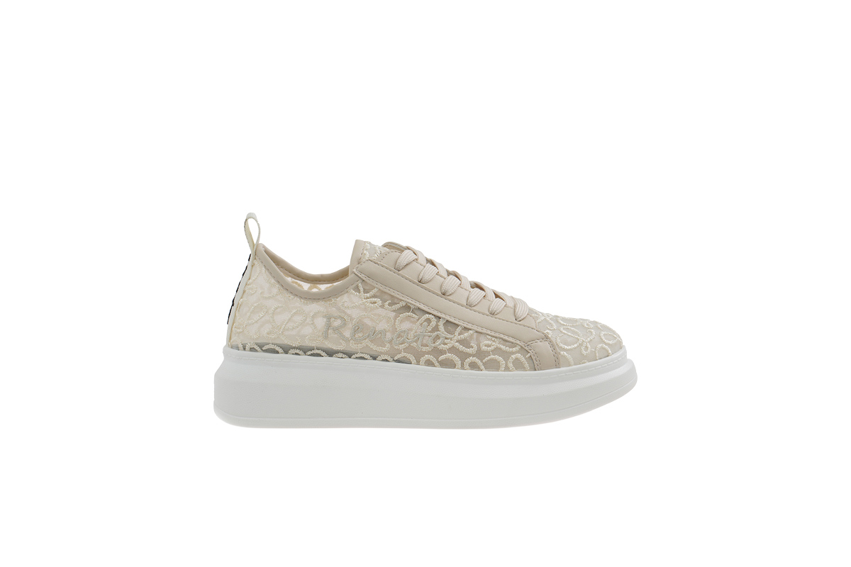 RENATO GARINI (W119R1802608)-BEIGE LACE WHITE - Image 2