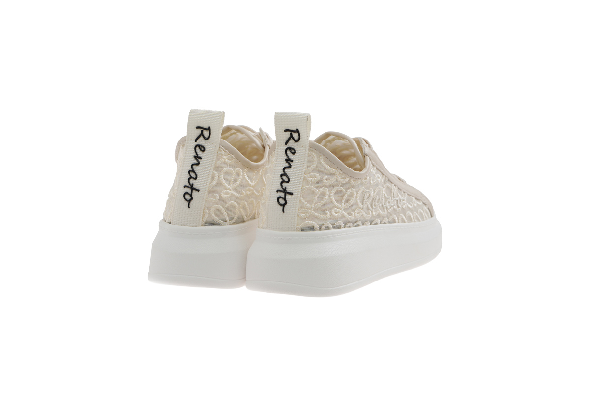 RENATO GARINI (W119R1802608)-BEIGE LACE WHITE - Image 3
