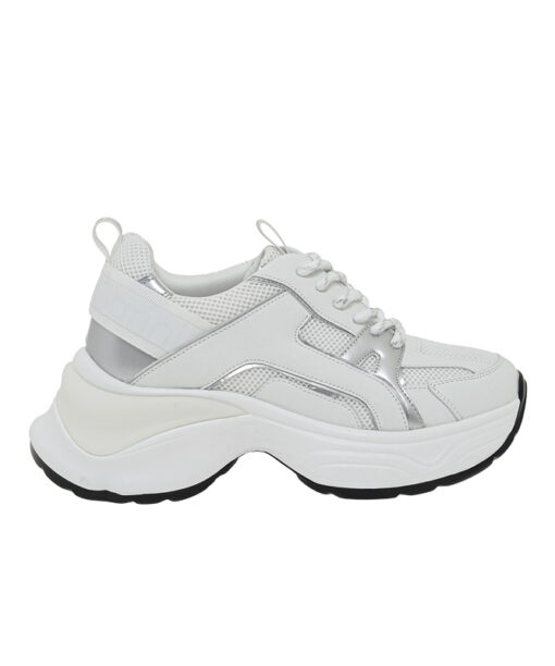 Alternative view of RENATO GARINI (W119R24535A7)-WHITE MESH-SILVER-WHITE
