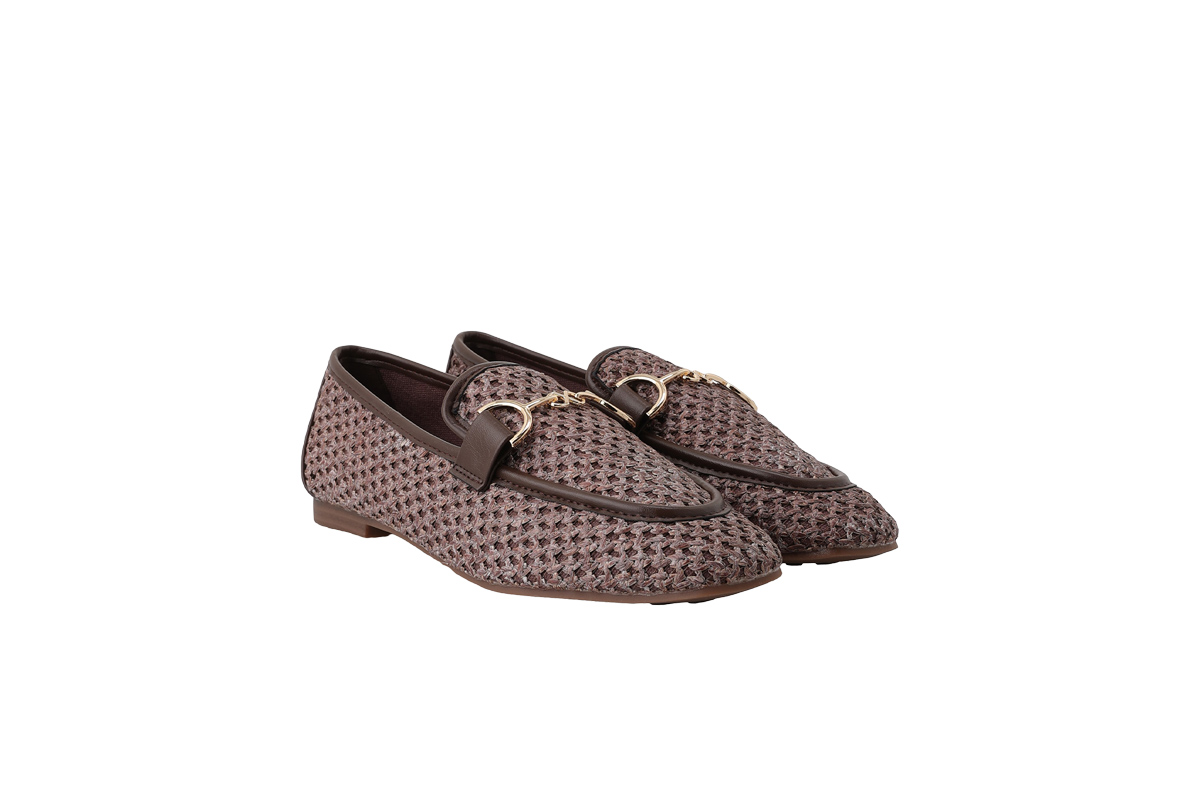 EXE (W171S912167G)-BROWN RAFFIA