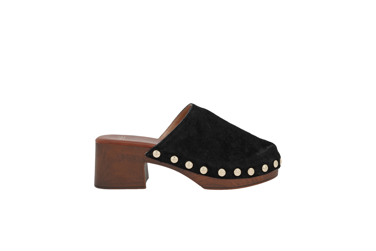 EXE (W485L7013004)-BLACK SUEDE - Image 2