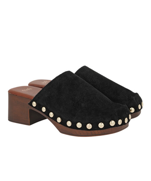 EXE (W485L7013004)-BLACK SUEDE